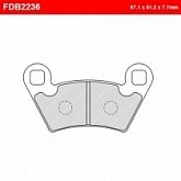 Колодки тормозные Ferodo FDB2236SG