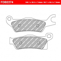 Колодки тормозные Ferodo FDB2274SG
