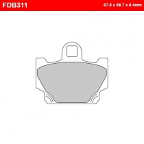 Колодки тормозные Ferodo FDB311P