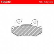 Колодки тормозные Ferodo FDB312P