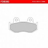 Колодки тормозные Ferodo FDB382P