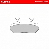 Колодки тормозные Ferodo FDB462P