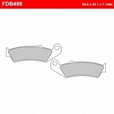 Колодки тормозные Ferodo FDB495P