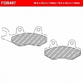 Колодки тормозные Ferodo FDB497EF