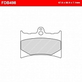 Колодки тормозные Ferodo FDB498P