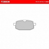 Колодки тормозные Ferodo FDB636P