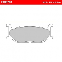 Колодки тормозные Ferodo FDB781P