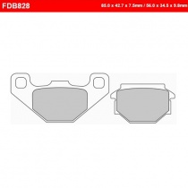 Колодки тормозные Ferodo FDB828P
