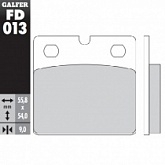 Колодки тормозные Galfer FD013G1370