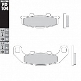 Колодки тормозные Galfer FD104G1054