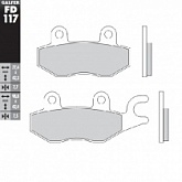 Колодки тормозные Galfer FD117G1370