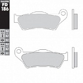 Колодки тормозные Galfer FD186G1054