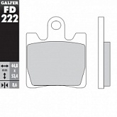Колодки тормозные Galfer FD222G1054