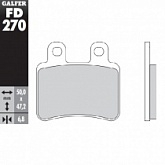 Колодки тормозные Galfer FD270G1651