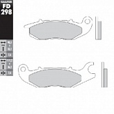 Колодки тормозные Galfer FD298G1050