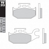 Колодки тормозные Galfer FD315G1397