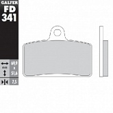 Колодки тормозные Galfer FD341G1054