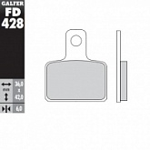 Колодки тормозные Galfer FD428G1805