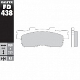 Колодки тормозные Galfer FD438G1050