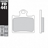 Колодки тормозные Galfer FD441G1396