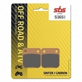 Колодки тормозные SBS 536SI
