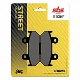 Колодки тормозные SBS 593HF