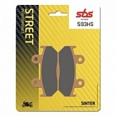 Колодки тормозные SBS 593HS