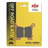 Колодки тормозные SBS 791SI