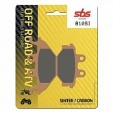 Колодки тормозные SBS 810SI