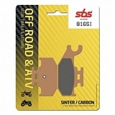 Колодки тормозные SBS 816SI