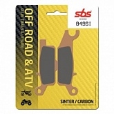 Колодки тормозные SBS 849SI