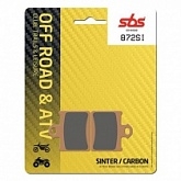 Колодки тормозные SBS 872SI