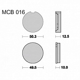 Колодки тормозные TRW Lucas MCB16