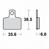 Колодки тормозные TRW Lucas MCB767RSI