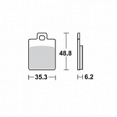 Колодки тормозные TRW Lucas MCB827