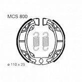 Колодки тормозные TRW Lucas MCS800