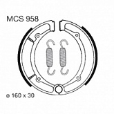 Колодки тормозные TRW Lucas MCS958