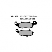Колодки тормозные Vesrah VD-352