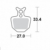 Колодки тормозные Moto-Master 731441