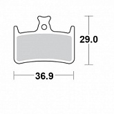 Колодки тормозные Moto-Master 731633