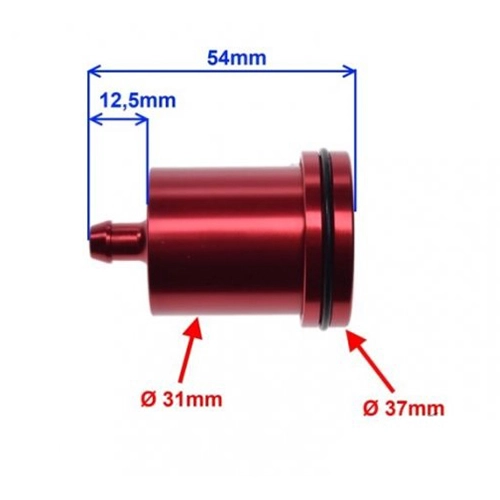 Бачок гальмівної рідини CNC BLC-001 Red