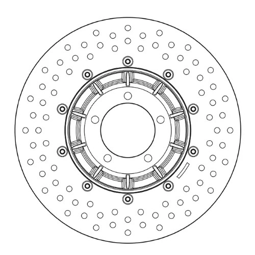 Диск гальмівний Brembo 178B40836