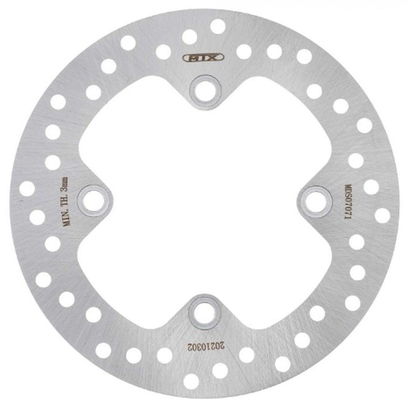 Диск гальмівний MTX Parts MDS07071