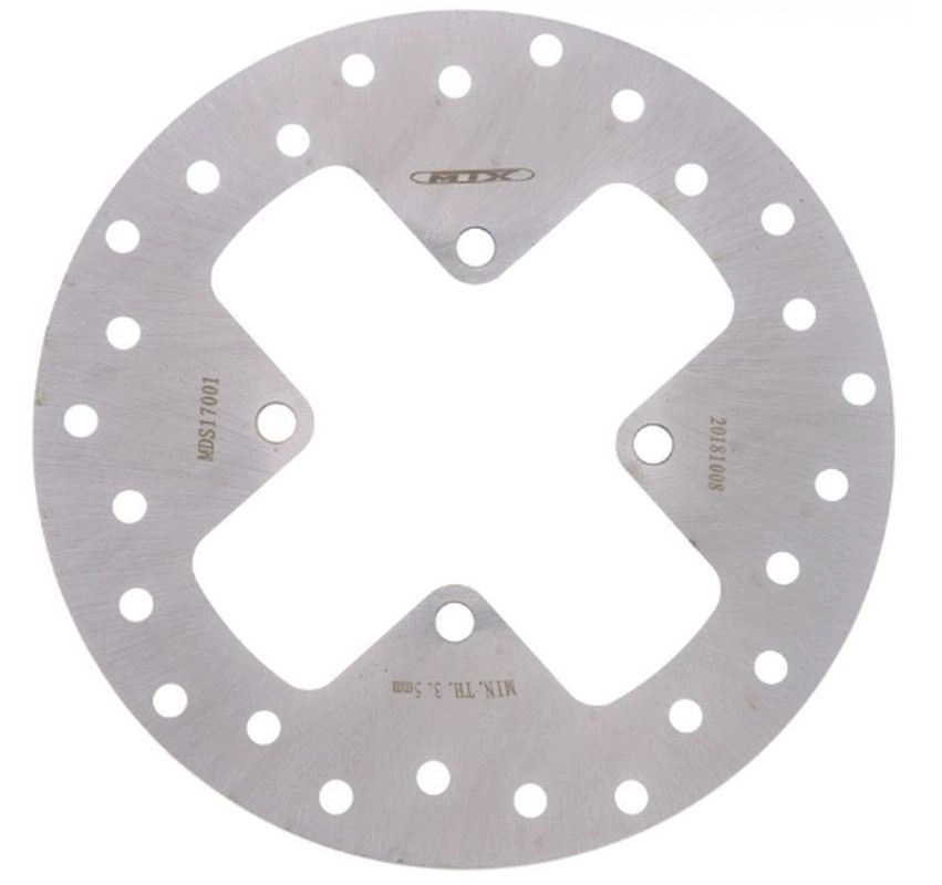 Диск гальмівний MTX Parts MDS17001