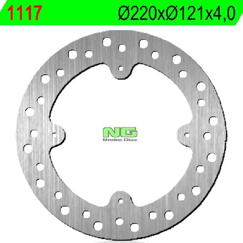 Диск тормозной NG 1117