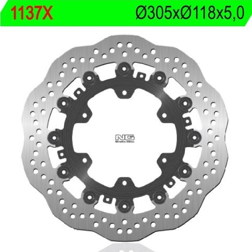 Диск гальмівний NG 1137X