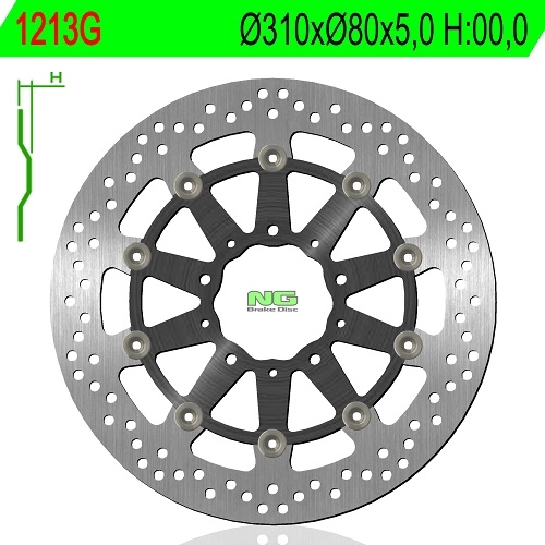 Диск гальмівний NG 1213G