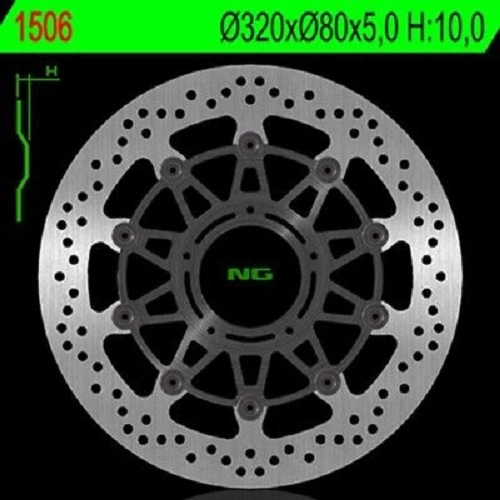 Диск гальмівний NG 1506