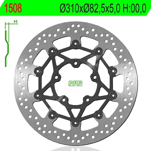 Диск тормозной NG 1508