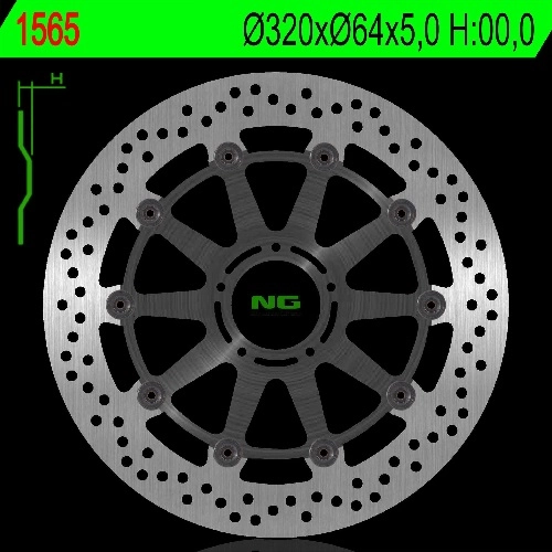 Диск гальмівний NG 1565